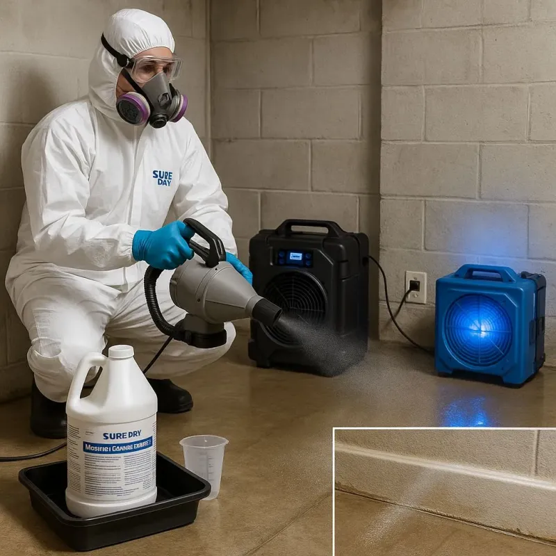 Sanitization and Odor Removal process in Lukachukai, AZ