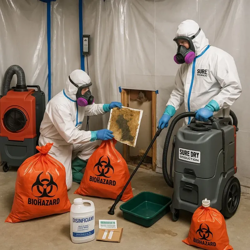 Contaminated Water Handling Protocols process in Lukachukai, AZ
